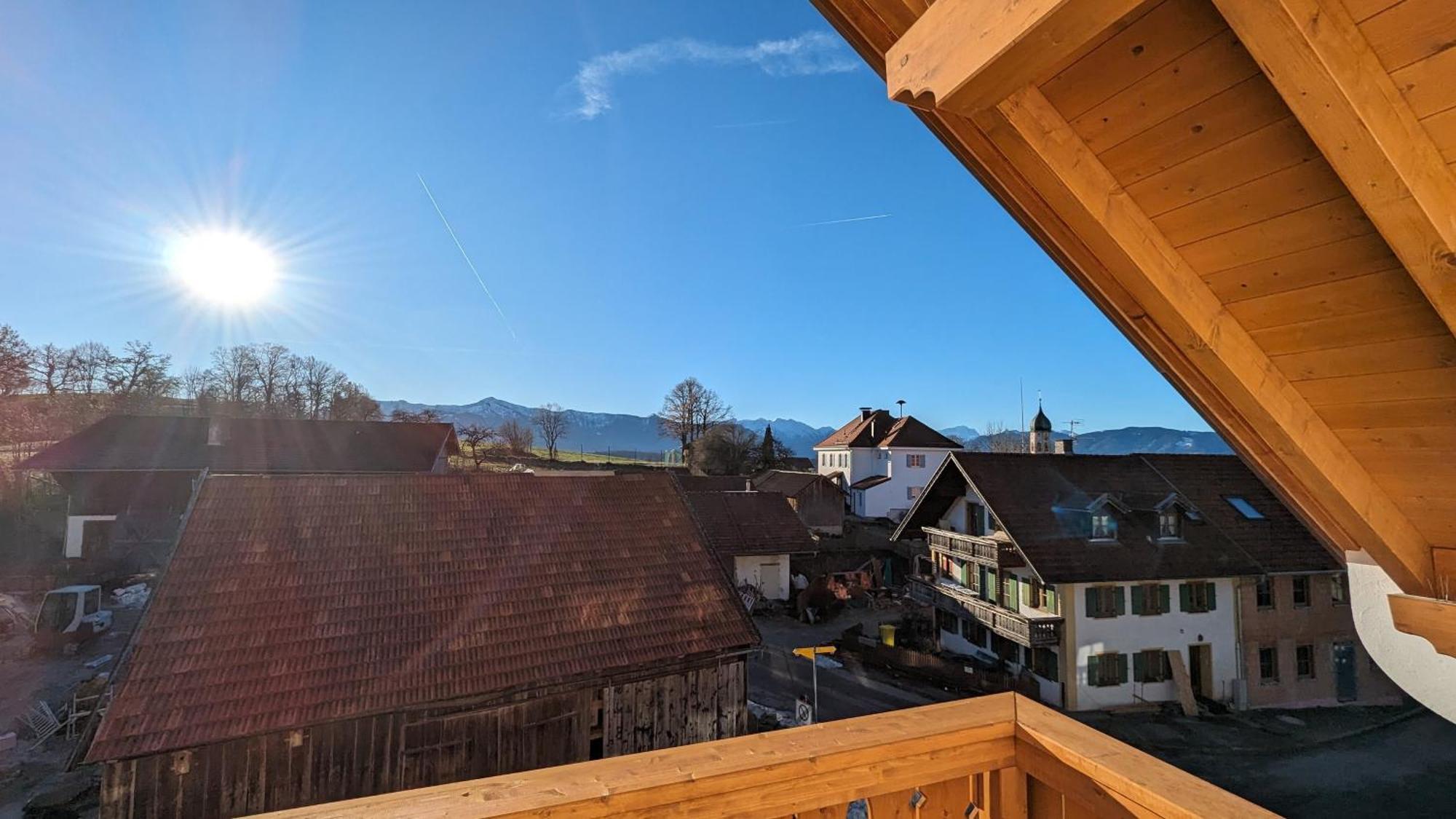 Liboria I Traumhafte Ferienwohnung In Aidling Am Riegsee Mit Atemberaubendem Panoramablick! Exteriér fotografie